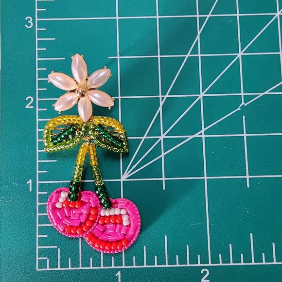 Baublebar cherry earrings - Picture 3 of 5